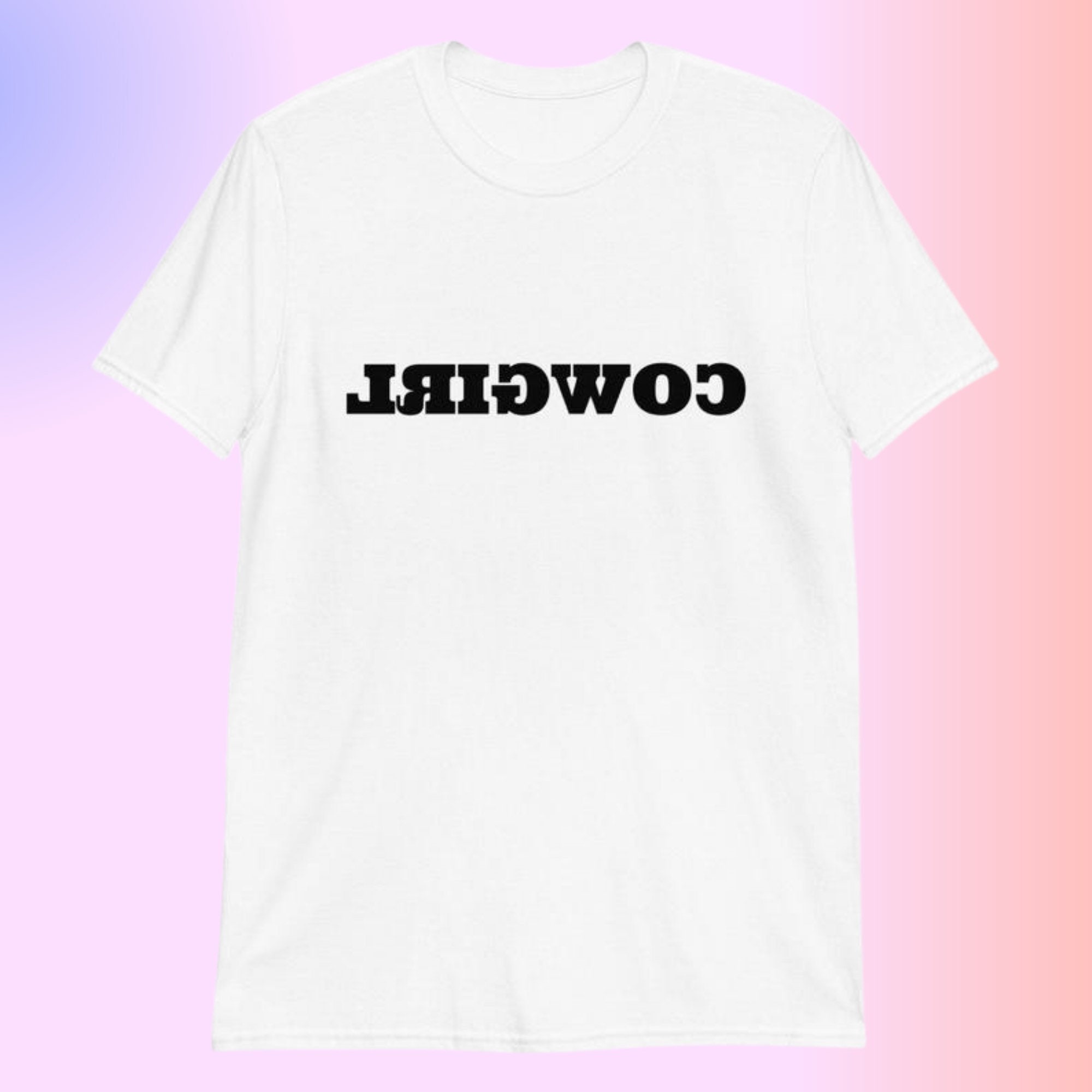 Reverse cowgirl shirt