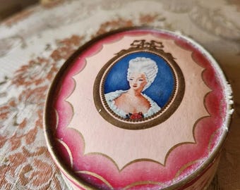 1940s Face Powder Makeup Vintage WWII Pinup No1 DuBarry Hudnut