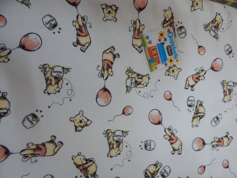 Fitted Sheet Winnie the Pooh Hunny Pots 100 Pure Etsy