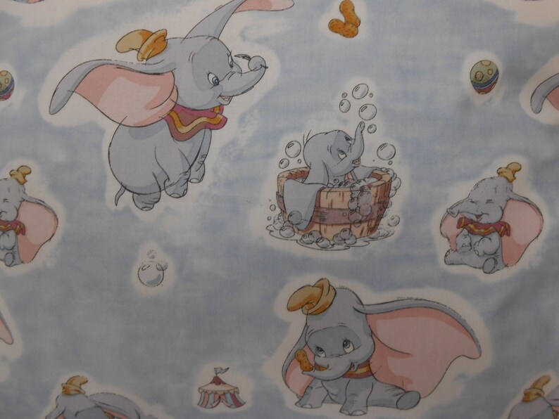 Dumbo the Elephant Nursery Cushion Cover 40cm x 40cm Etsy