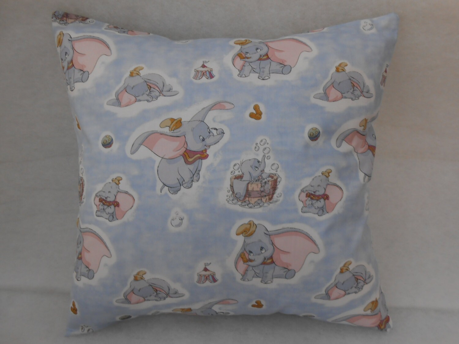 Dumbo the Elephant Nursery Cushion Cover 40cm X 40cm (16