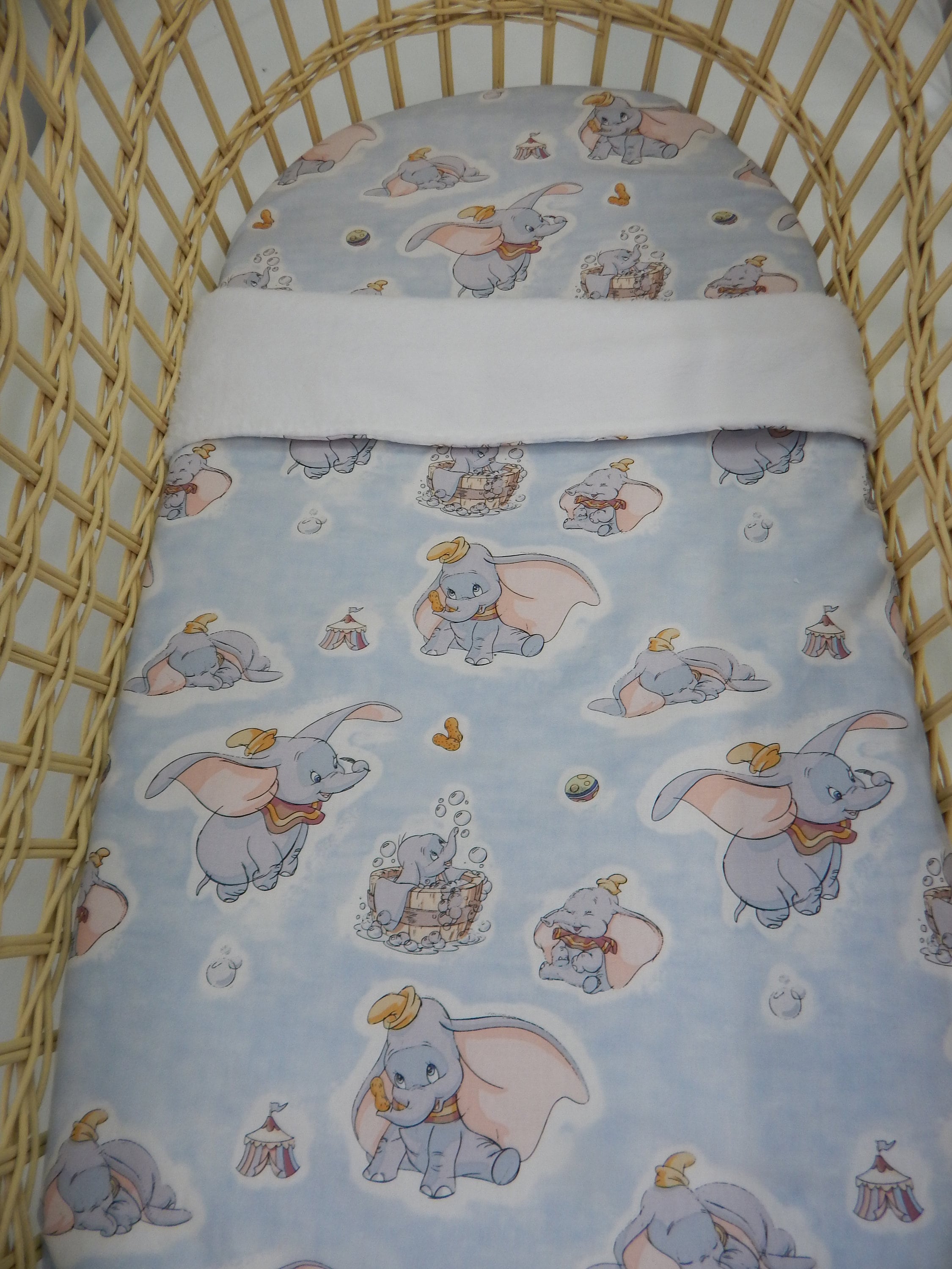 Dumbo moses basket bedding hotsell