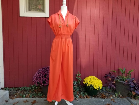 Bright orange jumpsuit hotsell