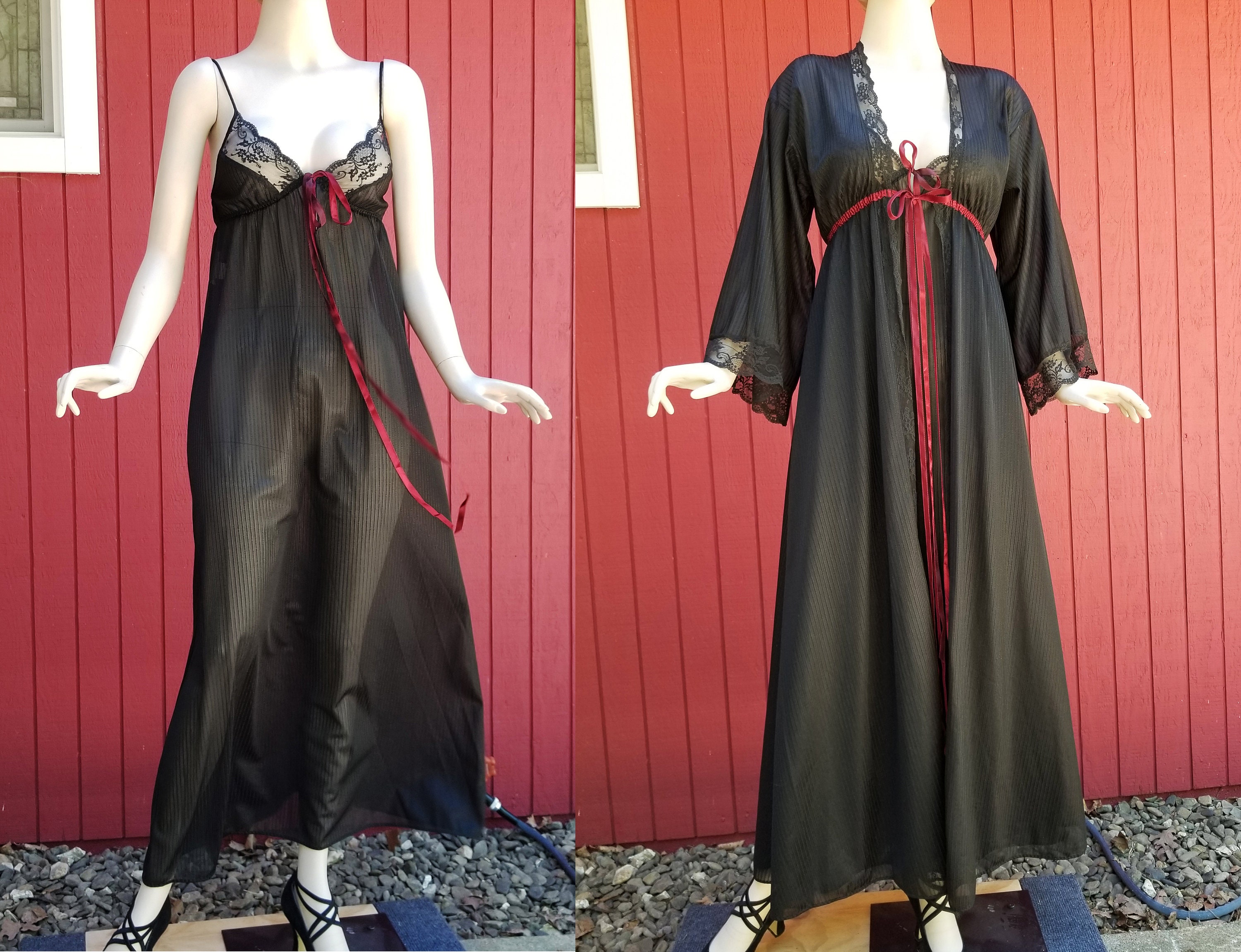 Top 179+ black negligee gown latest