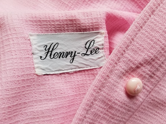 Vintage 1960s - 70s Light Pink Dress by Henry Lee… - image 10