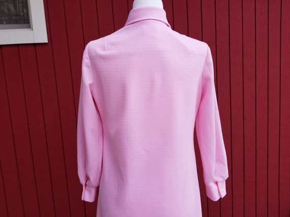 Vintage 1960s - 70s Light Pink Dress by Henry Lee… - image 5