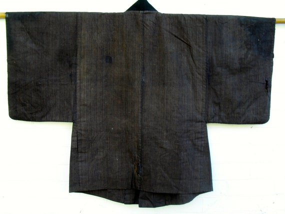 Japanese "Dochugi" ..Travelling Coat (Edo Period)… - image 4
