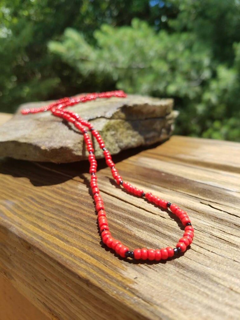 Hand Made Body Jewelry Waist Beads|Body Chains|Summer Jewelry|Belly Beads Energy Jewelry Red /& Black Lady Bug African Inspired 17