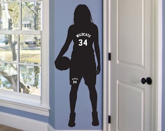 Girls Basketball Gifts, Personalized Basketball Decor, Basketball Room Decor, Girls Basketball Wall Art, Basketball Bedroom Decor