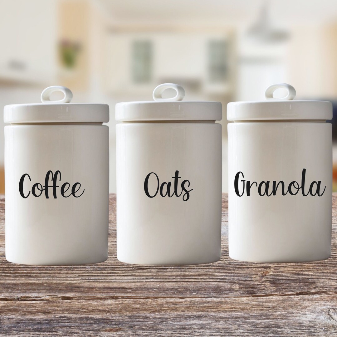 Pantry Labels stickers for Pantry Containers Pantry Canister Decals