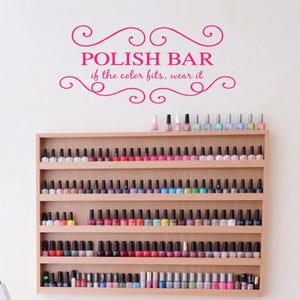 Beauty Salon Decor-Nail Salon Wall Art-Spa Decor-Beauty Salon Decal-Nail Salon Decor - Salon Interior Design - Vinyl Lettering image 1