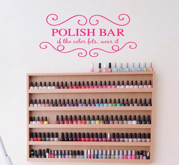 Beauty Salon Decor-Nail Salon Wall Art-Spa Decor-Beauty Salon Decal-Nail Salon Decor - Salon Interior Design - Vinyl Lettering