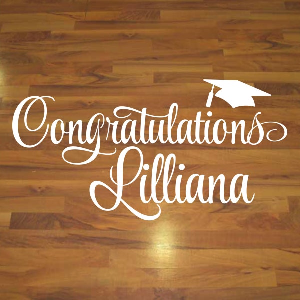 Class of 2023 Graduation Dance Floor Decal Vinyl, Large Floor Decal, Custom Graduation Sign Decal, Personalized Graduation Decoration