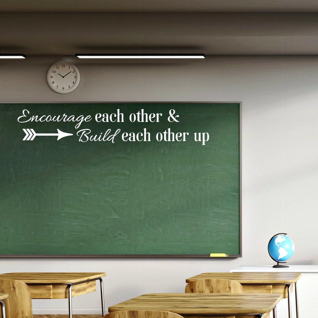Motivational Quotes - Vinyl Wall Art - Teacher Gift - Classroom Decor ...