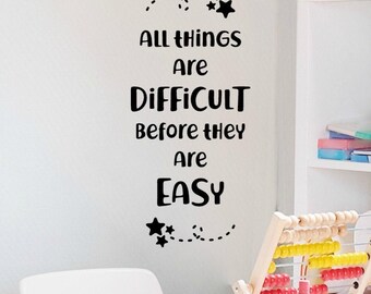 Teacher Classroom Decor Preschool - New Teacher Gift - Classroom Sign - Elementary School Decor - Wall Decals KIds - Classroom Supplies