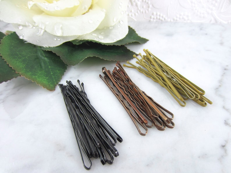 Bridesmaid Gift Bridal Hair Accessories Silver Hair Clips Plum Hair Pins Flower Hair Pins Wedding Hair Pins Whimsical Wedding