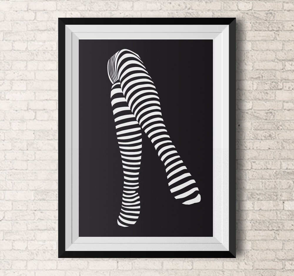 Art to Print fashion Illustration Wall Decor Modern Wall - Etsy