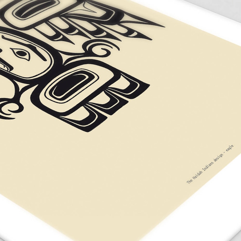 Haida Designs Based on Haida Art Art Indigenous Iilustration Home Decor ...