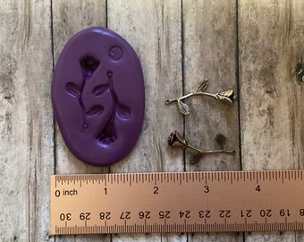 Roses silicone mold