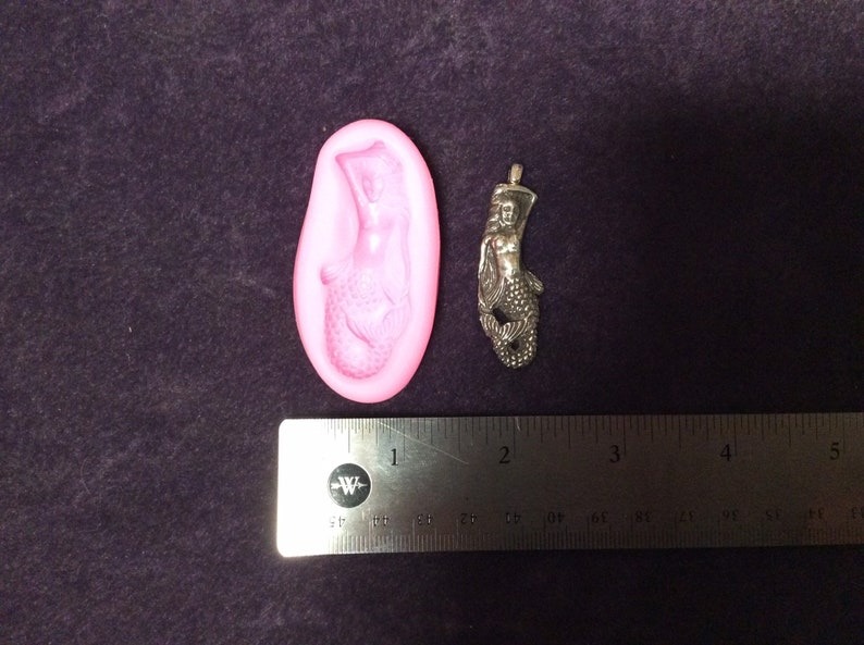 Mermaid silicone mold