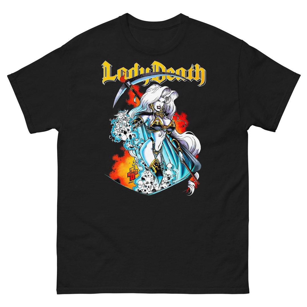 Lady Death death Her Shirt Pulido Hughes Etsy