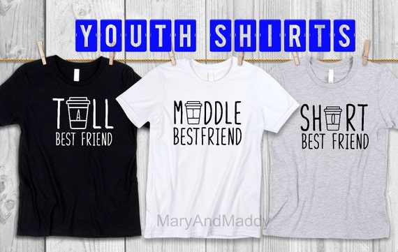 tall short best friend shirt