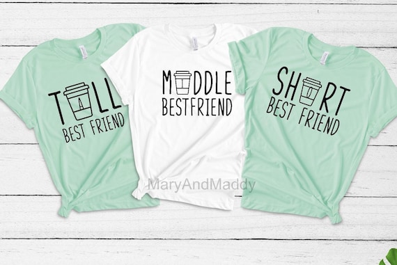 tall best friend shirt