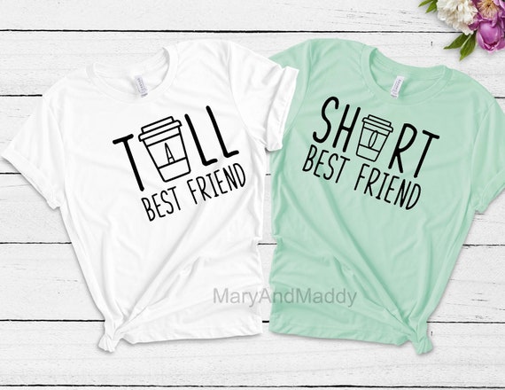 tall short best friend shirt