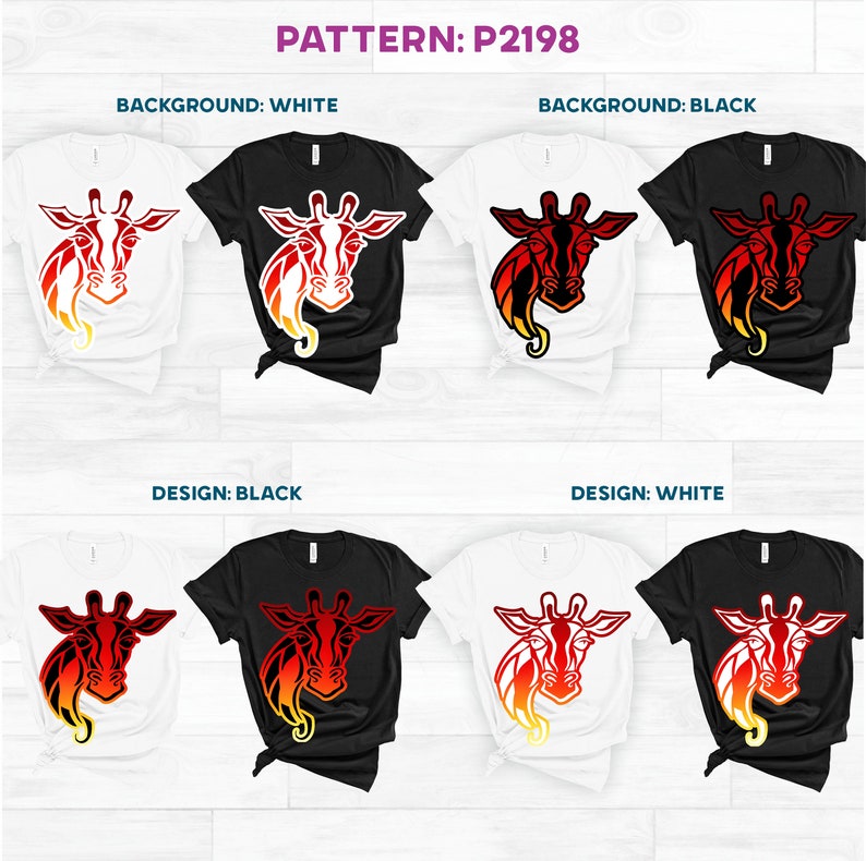 a group of t - shirts with different designs on them