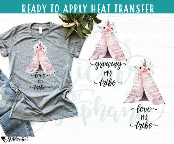 Download Siron On Transfer Or Sticker Decal S149 Teepee B Love My Etsy