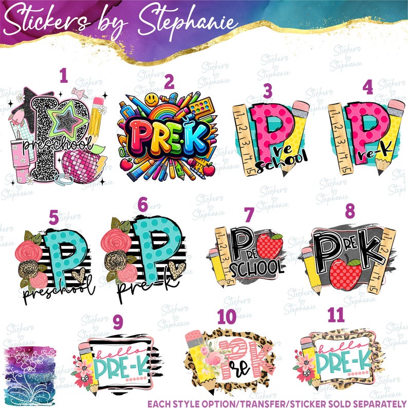 Stickers by Stephanie
