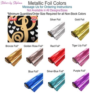 The image is a collage of various metallic foil colors, including silver, gold, bronze, red, blue, and purple foils. The image does not contain any text, and the descriptions provided are minimal and not overly descriptive.
