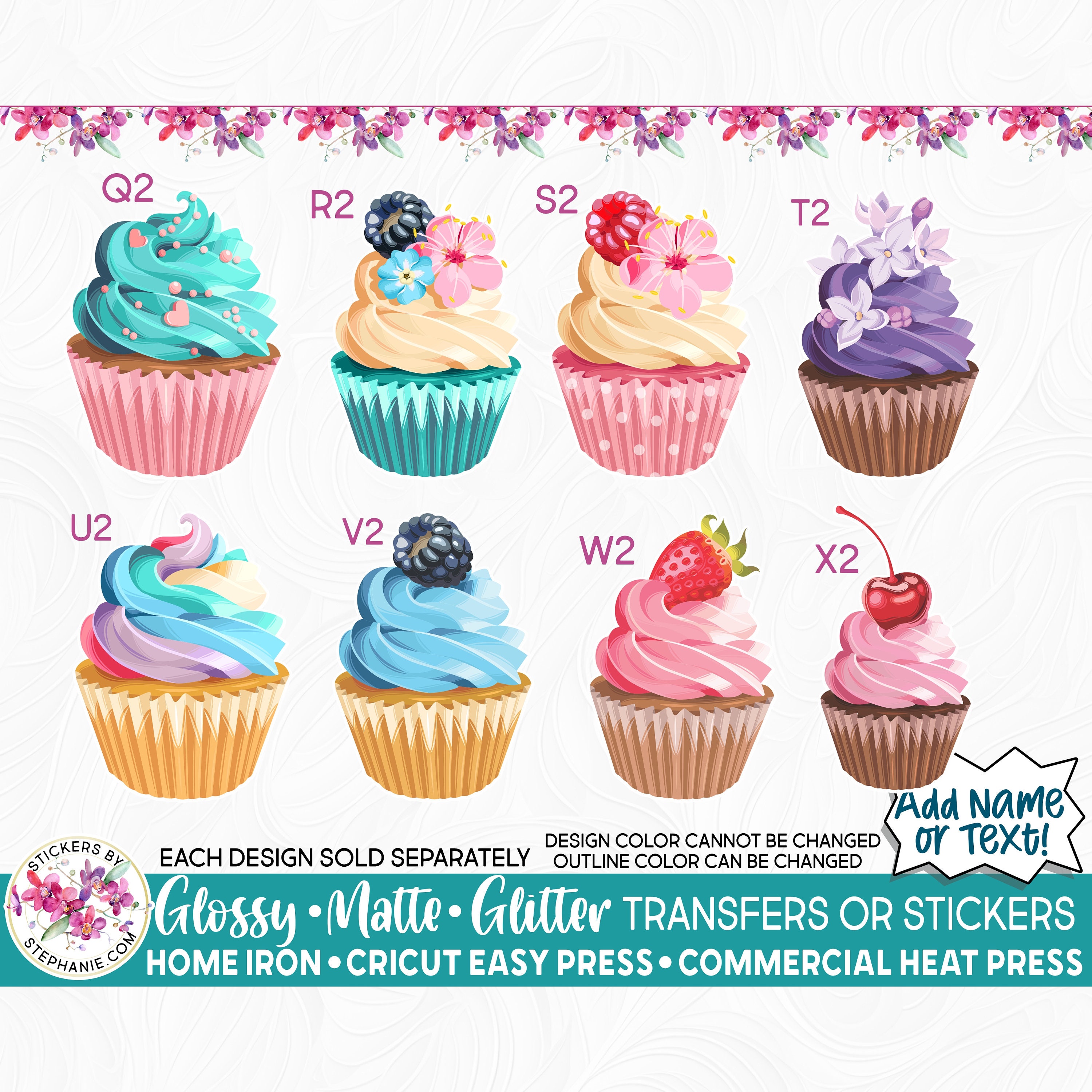 Stickers Northwest - Cupcake Sticker