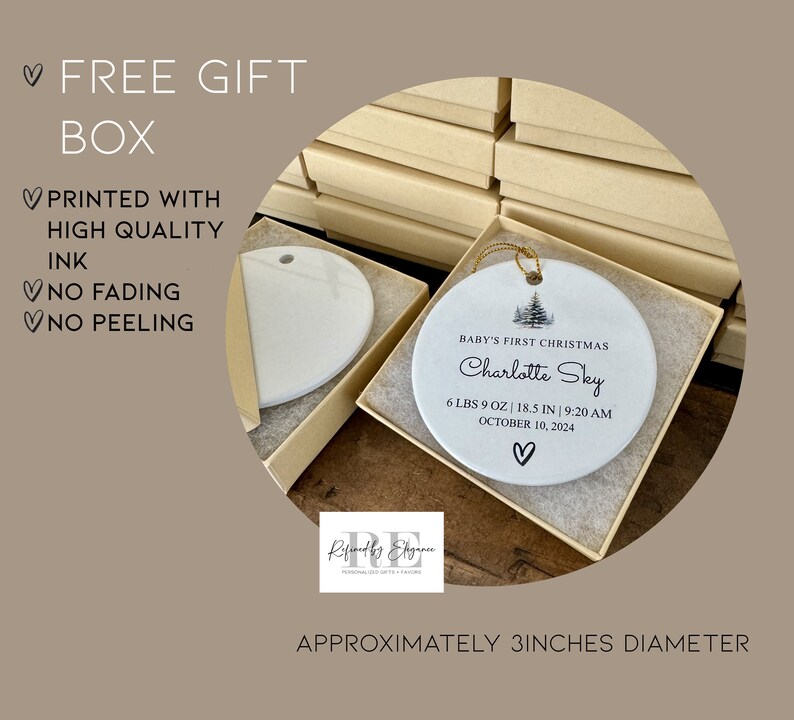 Personalized Newlywed Ornament for First Christmas as Married Couple Etsy