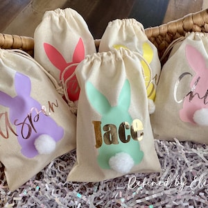 Easter Basket Gifts | Easter Bunny Bag | Personalized Gifts Easter | Kids Easter Treats | Kids Easter Stuffer | Easter Basket Filler