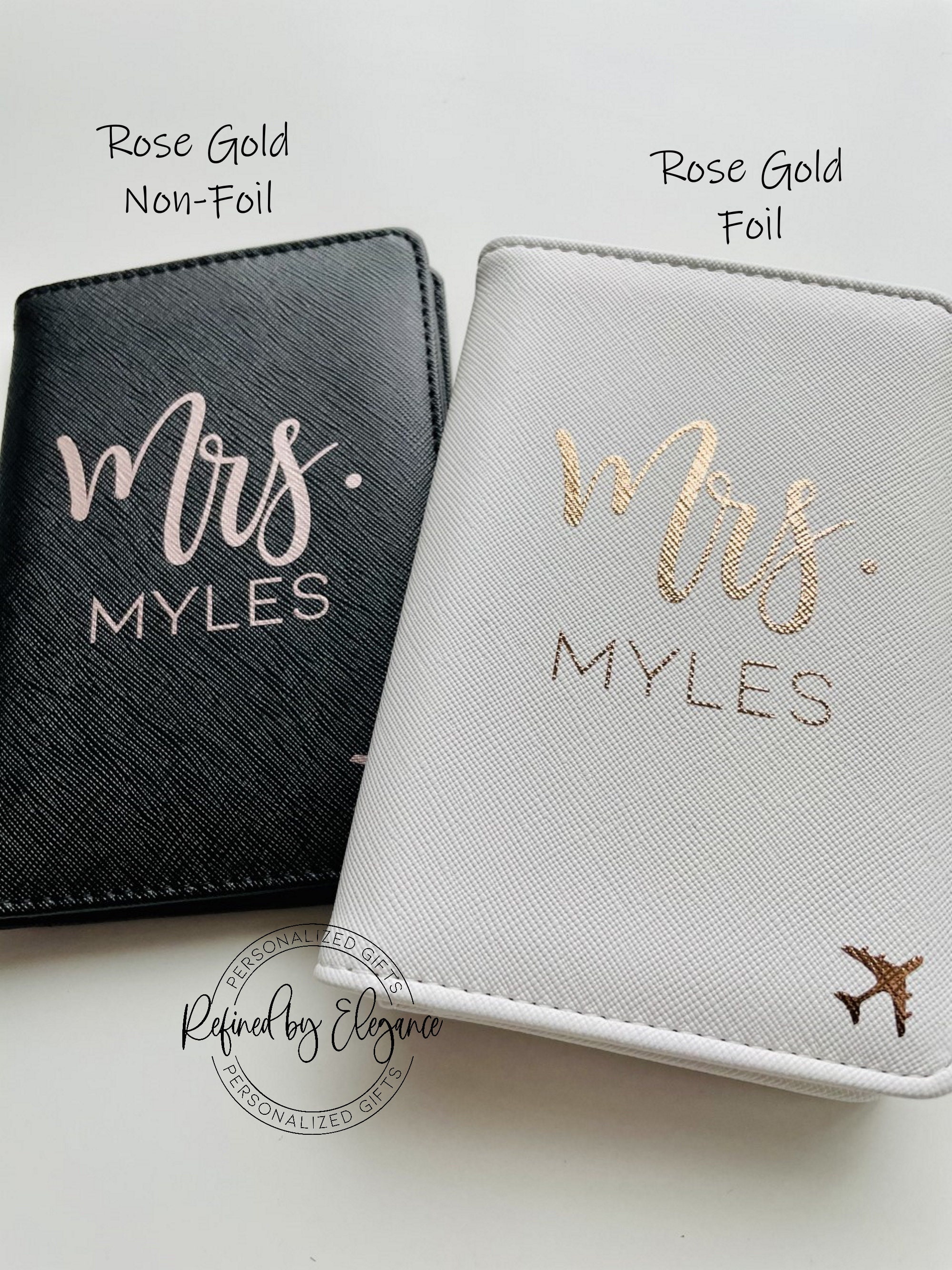 Personalized Luggage Tag Passport Cover Set Passport Etsy