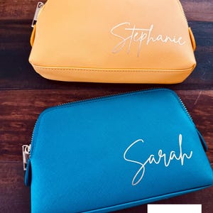Custom Bridesmaid Proposal and Birthday Makeup Organizer