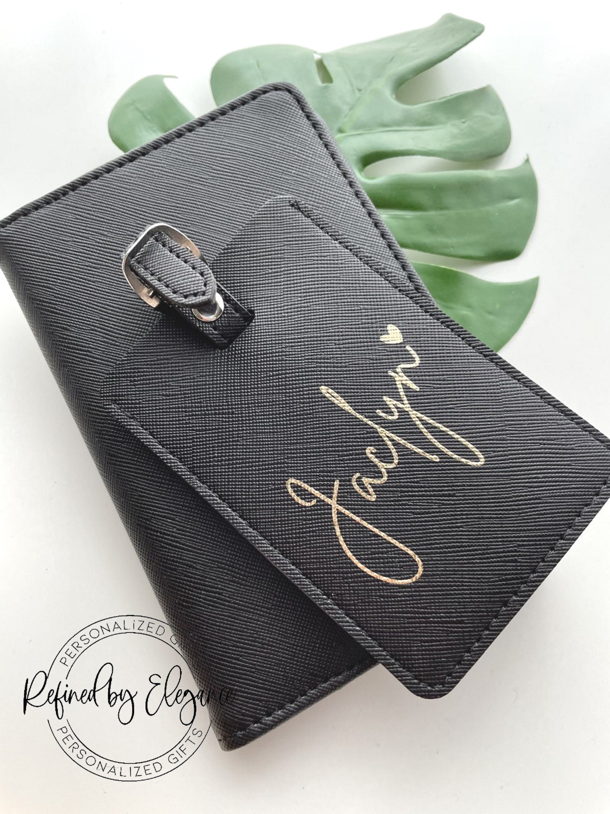 Personalized Luggage Tag Passport Cover Set Passport Etsy Australia