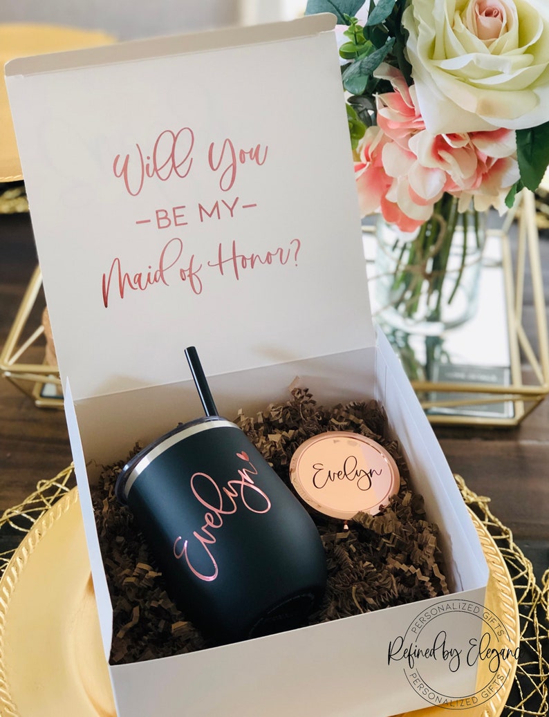 Bridesmaid Proposal Box Will You Be My Bridesmaid Box image 0