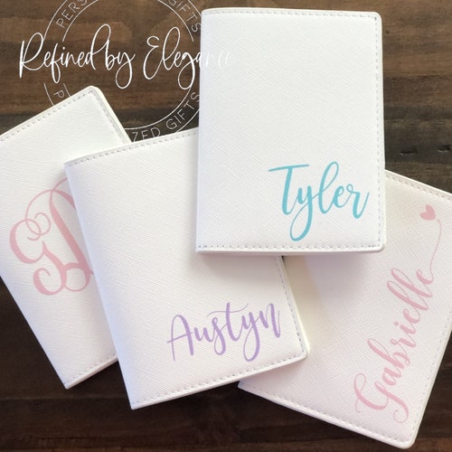 Personalized Luggage Tag and Passport Cover Set Passport Etsy