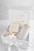 Bridesmaid Proposal Box, Personalized Gift Box, Will You Be My Bridesmaid, Bridal Party Gift, Maid of Honor Gift, Ready to Gift Set