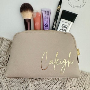 Custom Bridesmaid Proposal and Birthday Makeup Organizer