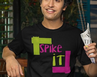 Maglietta con nastro adesivo Spike It Gaff • Maglietta divertente per la troupe teatrale • Regalo per il direttore di scena • Abbigliamento tecnico per la troupe