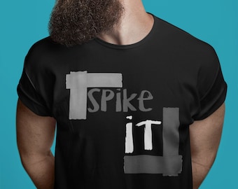 Maglietta con nastro adesivo Spike It Gaff • Maglietta divertente per la troupe teatrale • Regalo per il direttore di scena • Abbigliamento tecnico per la troupe