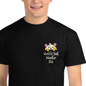 Il miglior papà di criceti al mondo / Maglietta per proprietari di criceti / Regalo per amanti dei criceti / Regalo per papà di criceti / Regalo per amanti dei criceti / Criceto in tasca