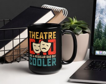 Tazza da caffè Theatre Dad: regalo per il padre dell'attore