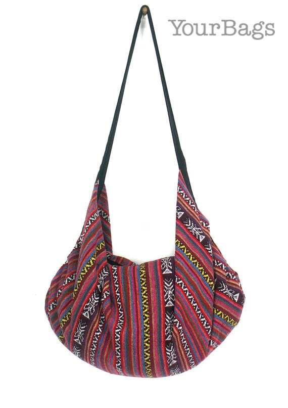 Tote bag Backpack Nepali cotton Hobo Large bag Crossbody Tribal Bag Hippie bag Bohemian Handmade bag cotton lining or waterproof lining