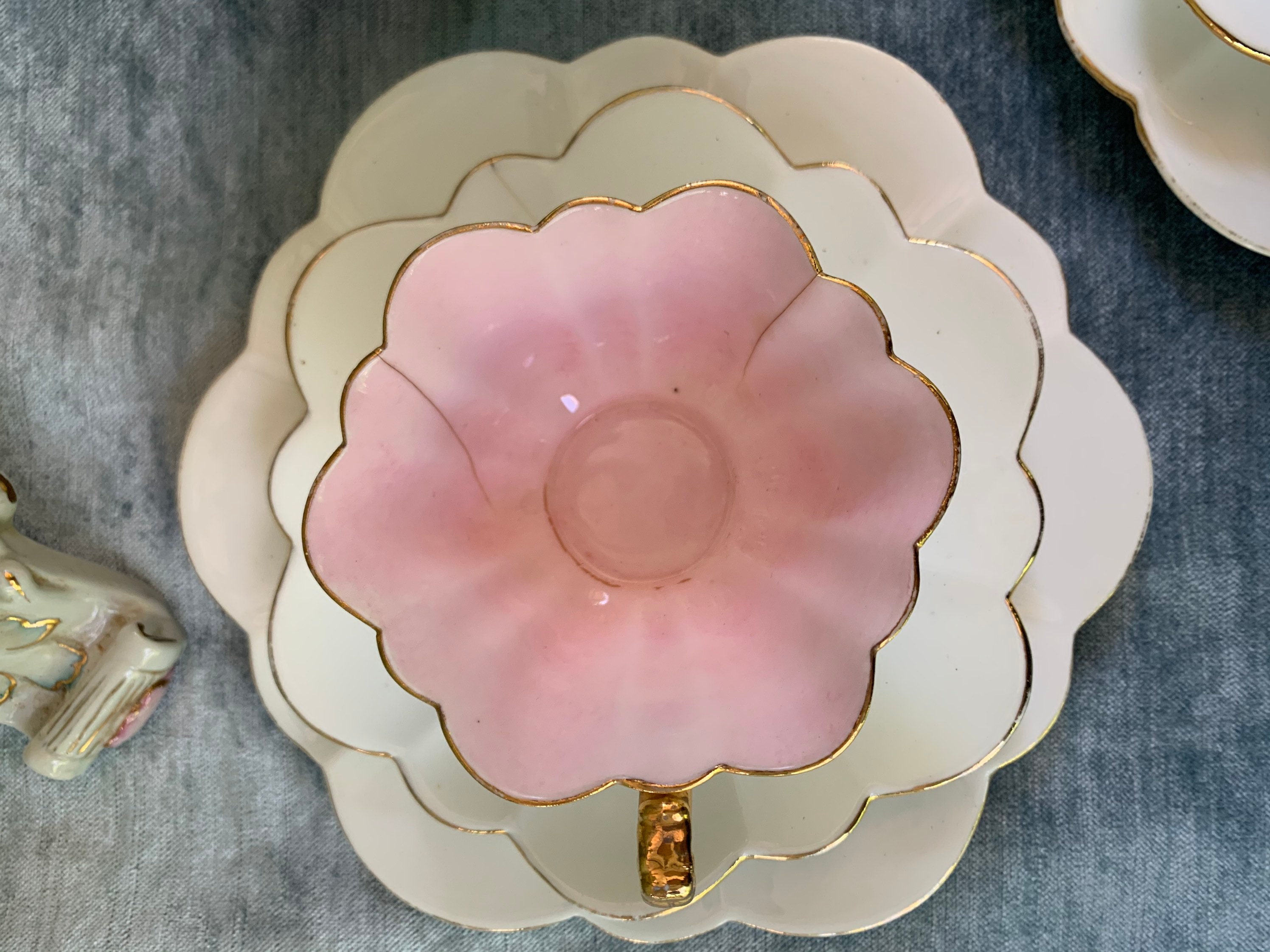 Antique Wileman Shelley Fine Bone China Tea Set Display Baby Etsy