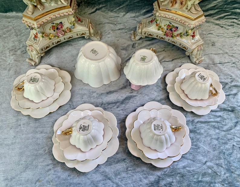 Antique Wileman Shelley Fine Bone China Tea Set Display Baby Etsy