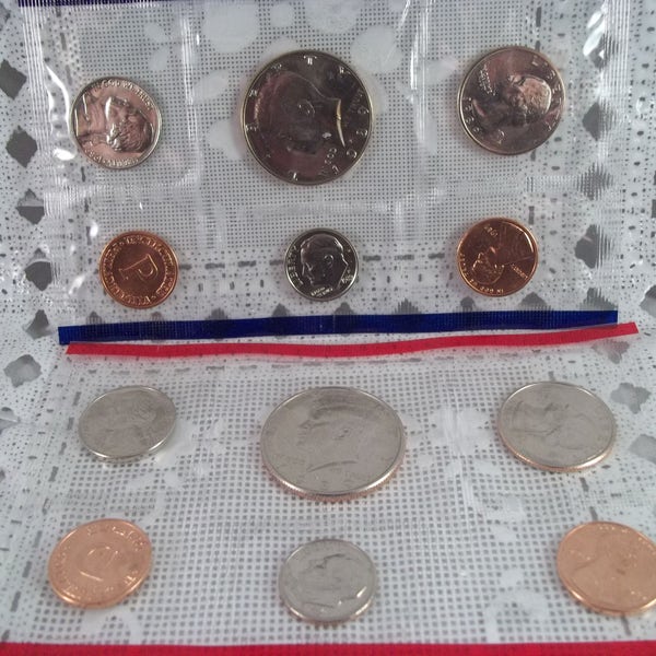 1989 United States U.S. Mint Uncirculated Coin Set